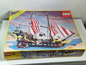 Lego vintage set Legoland Pirates 6285 Barracuda, with box and instructions