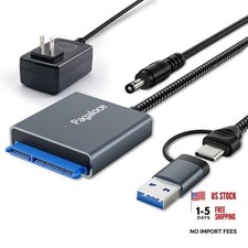 SATA to USB 3.0 and USB C Adapter Nylon Braided Cable for 2.5/3.5" SATA-02