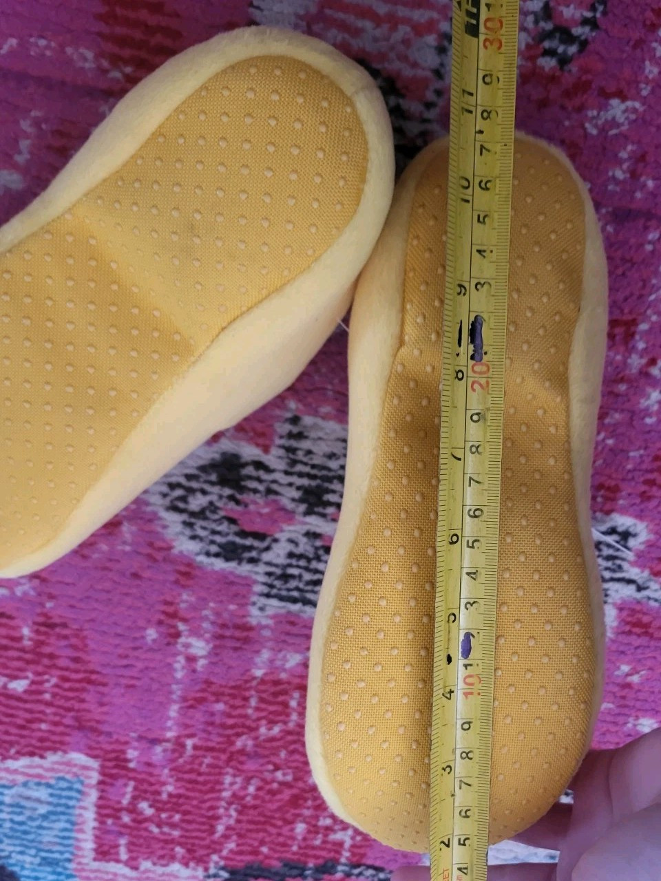 PANTOFOLA D’ORO Scarpa olandese finto legno peluche zoccoli pantofole giallo souvenir unisex uomo donna 5 6