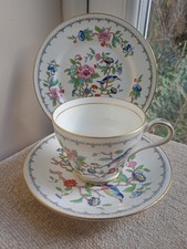 Aynsley Pembroke Trio Teacup, Saucer & Side Plate Fine English Bone China 