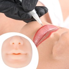 Silicone Nose Mouth Model Convenient Fake Nose Lip Simulation Prop Piercing