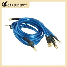 Auto Car Universal Ground Grounding Wire Cable Kit 5 in 1