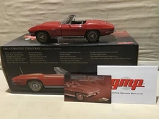 CORVETTE 1965 STING RAY RED 1/18 GMP MASTERPIECE COLLECTION G1800701 read defect