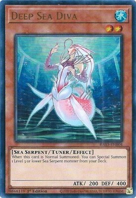 Deep Sea Diva - RA03-EN004 - Ultra Rare - 1st Edition - Near Mint