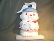 333, Ceramic occupied Japan Rabbit Cookie Jar .used