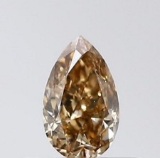 0.30 Ct GIA CERTIFIED 100% Natural Diamond Fancy Brown/SI Grade 5x3 mm Size 869.20 per carat