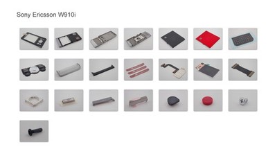 Original Sony Ericsson W910i Ersatzteile | Cover | Tastatur | Battery | LCD NEU