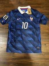 Nike France Mbappe #10 Soccer Jersey Mens M #mbappe #france #jersey #football