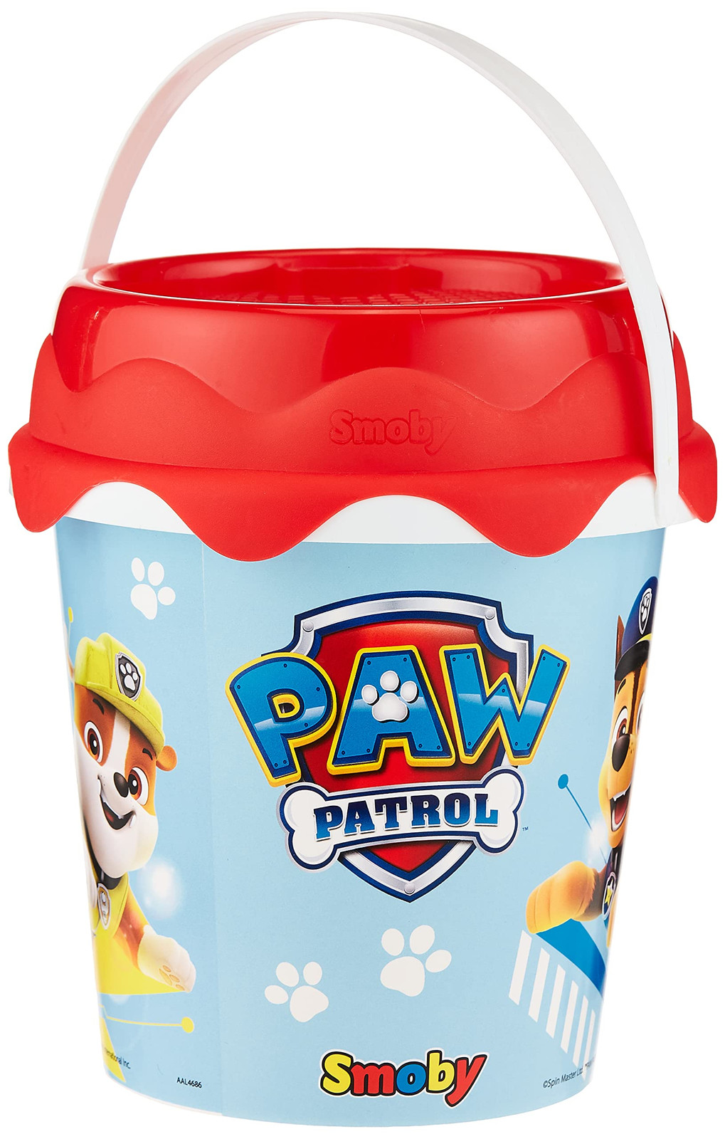 Пляжное ведро Smoby 7600862125 Paw Patrol с аксессуарами и душем, разноцветное