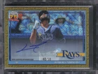 2026 Topps '91 Chrome Mega Box Gold #91C-2 Junior Caminero 40/50 Auto