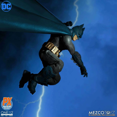 MEZCO One: Batman Supreme Knight PX Exclusive Blue One 12