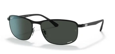 Ray Ban 3671CH Lunettes de Soleil 60 Noir Argent Polarisees 140 mm - Photo 1/3
