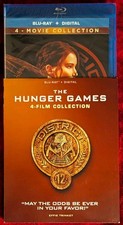 The Hunger Games 4-Film Collection Blu-ray, 2020 Slipcover Has Wear No Digital