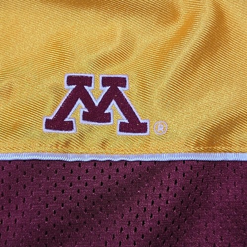 Maglia calcio uomo Minnesota Golden Gophers XL Colosseo #3 ricamata - Foto 9 di 17