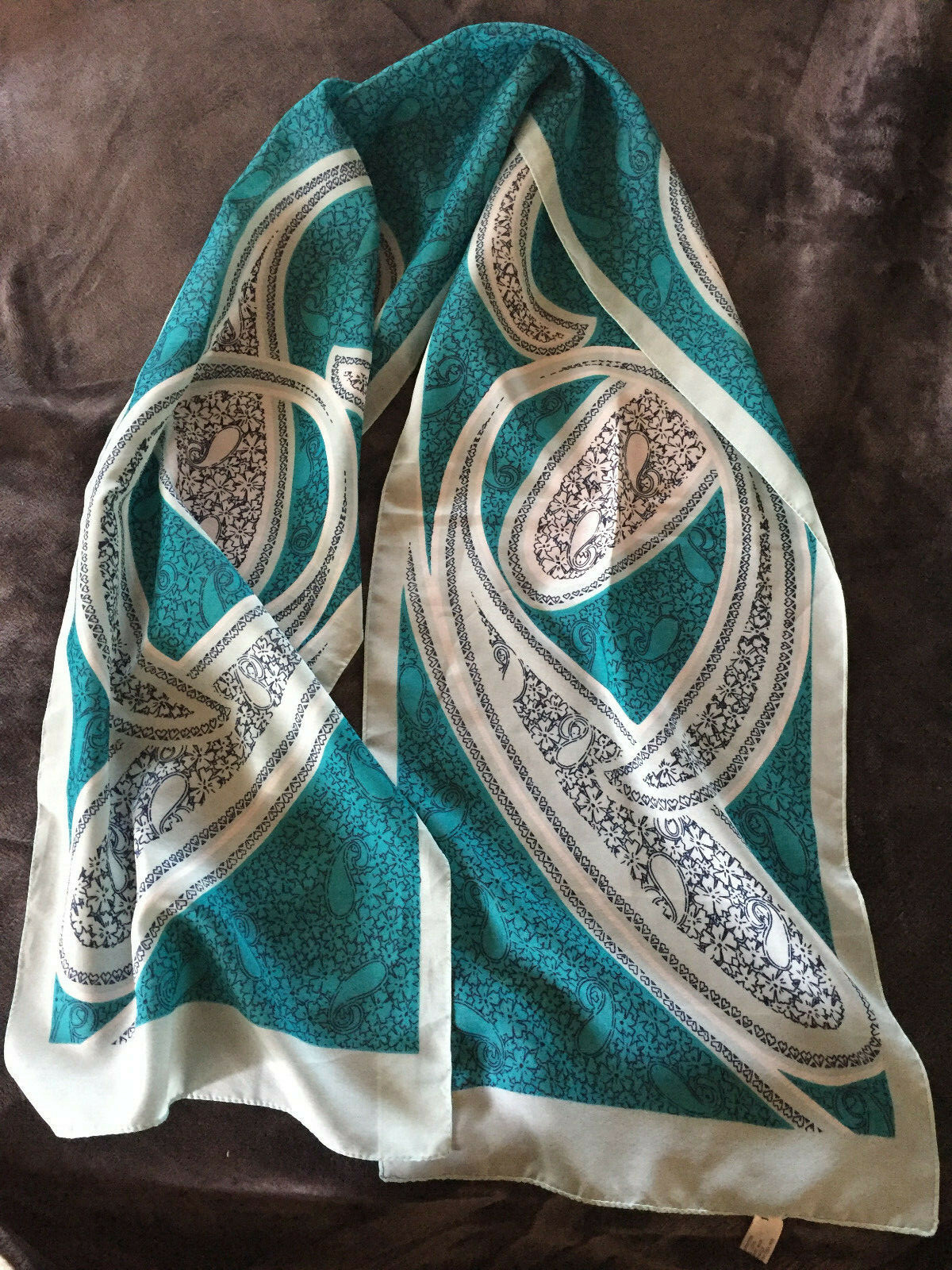 JP Collections Womens Rectangular Scarf Italy  66"x12" Sping colors