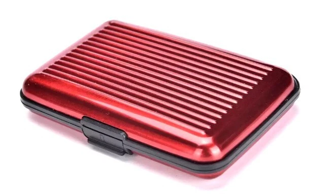 Porte-Carte  Aluminium  6  Emplacements Carte Bancaire Protection RFID - Photo 4/4