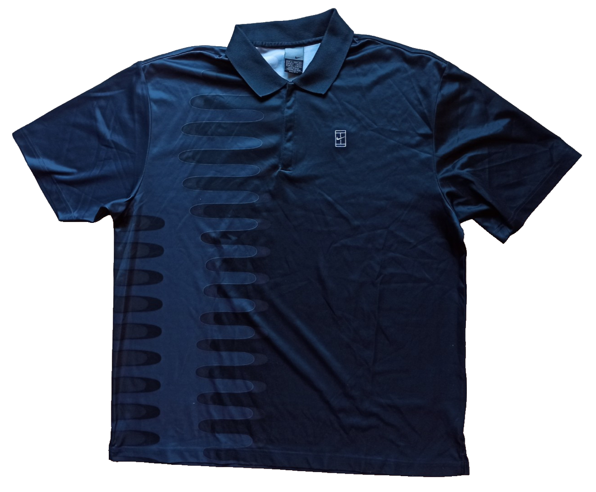 Nike Roger Federer 2002 Australian Open Polo Shirt Tennis Vintage 