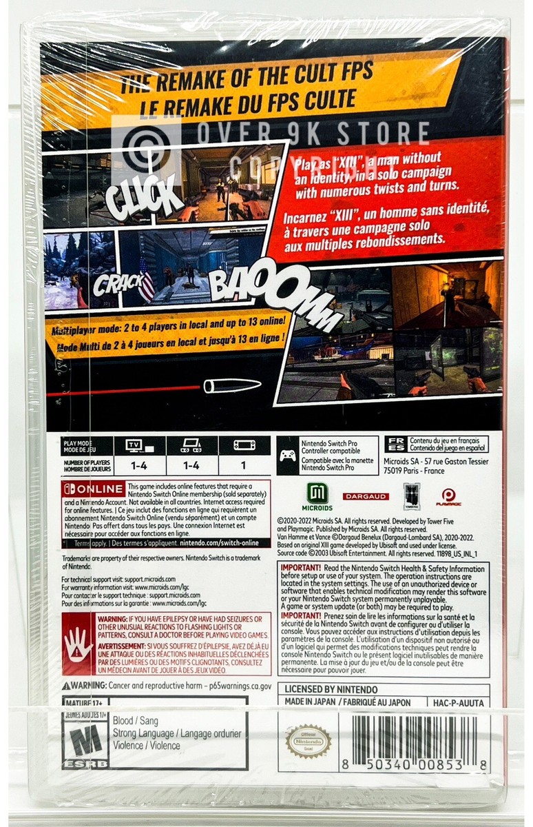 XIII - Nintendo Switch - Brand New | Factory Sealed 850340008538| eBay
