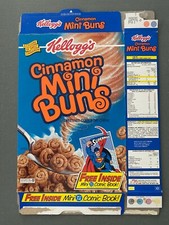 Kellogg's Cinnamon MINI BUNS  Superman Mini DC Comic Book Free Inside 1993