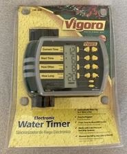 NEW Vigoro Electronic Water Timer 196-036 Sealed In Package Wireless LCD Screen