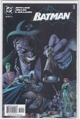 Batman #619 Second Print Riddler Jim Lee Variant 1st Hush in costume Lee VF/NM