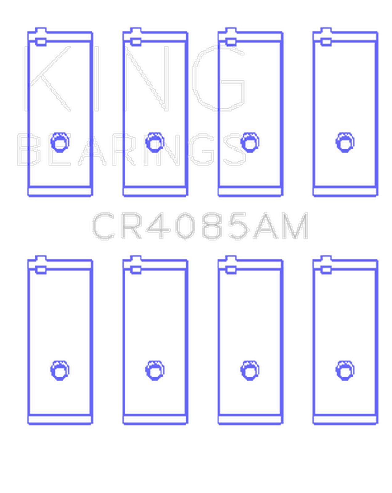 King CONNECTING ROD BEARING SET For TOYOTA 2T, 3T, 3T-G, 4T-G*King Bearings