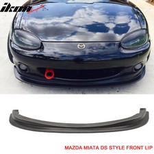 Fits 99-00 Mazda Miata Mx-5 Ds Style Pu Front Bumper Lip Spoiler Kit Unpainted