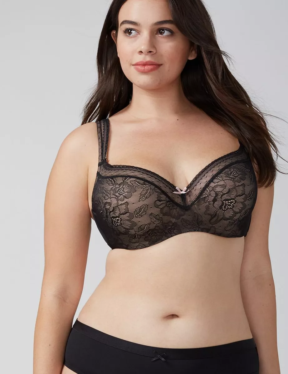 Modern Lace Lightly Lined Balconette Bra