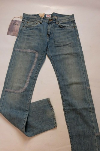 Vaqueros Edwin Hombre Ed 80 Slim PUR Indigo Orillo MBE lavado W32 L32 Val |  eBay
