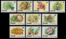 Ruanda 1981 - Mi-Nr. 1093-1102 ** - MNH - Blumen / Flowers