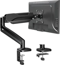 Mountup Premium single Monitor Stand, Adjustable arm stand with Clamp