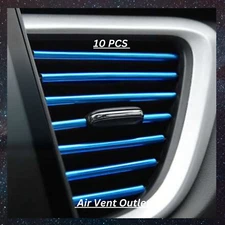 Car interior Air Vent Outlet cover Strip Moulding