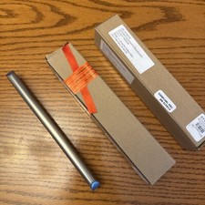 2 West Elm Mid-Century Hardware 8" Tiroir Tirage Nickel Brossé Quincaillerie Neuf dans sa boîte