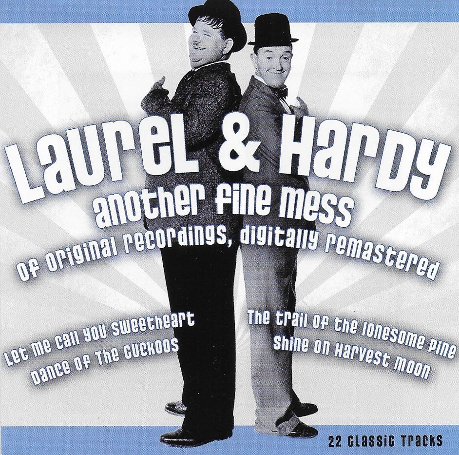 LAUREL & HARDY - Another Fine Mess - CD Audio Book - 22 Original Recordings