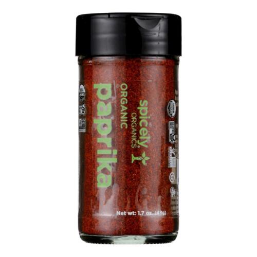 Spicely Organics - Organic Paprika - Case of 3 - 1.7 oz. - 第 1/2 張圖片