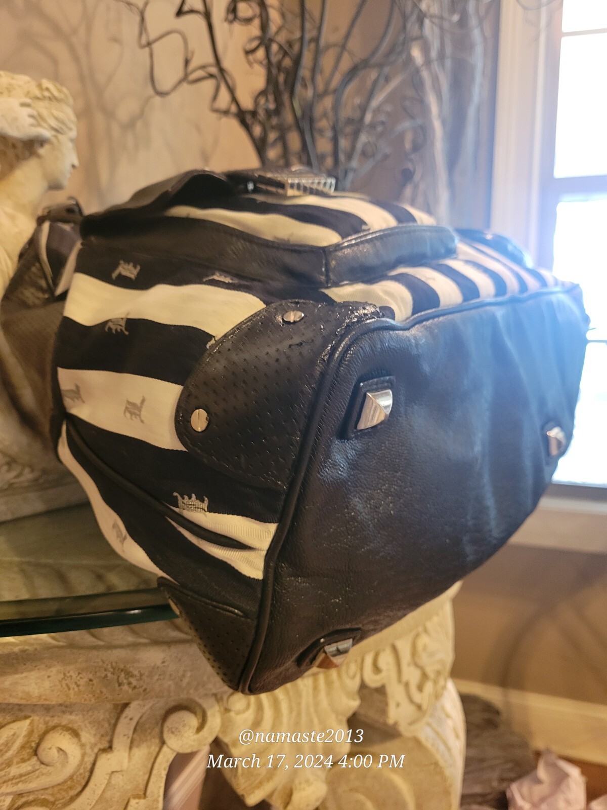 L.A.M.B. by Gwen Stefani Trenchtown Slouch Shoulder Bag Luxury Designer ...