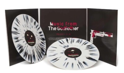 Godfather Trilogy Prague Philharmonic White Black Splatter 2LP /300 Amoeba NEW