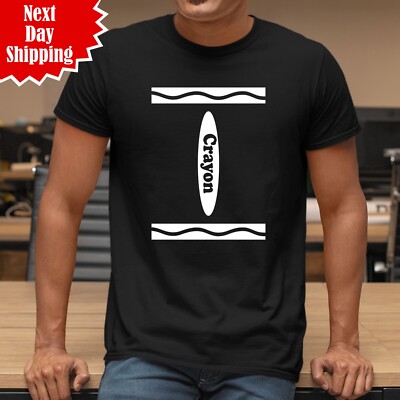 Buntstift T-Shirt bedruckt Welttag des Buches lustig Kostüm Verkleidung reine Baumwolle Top