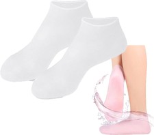 Women Foot Spa Pedicure Silicone Socks, Silicone Socks for Dry Cracked Feet Wome