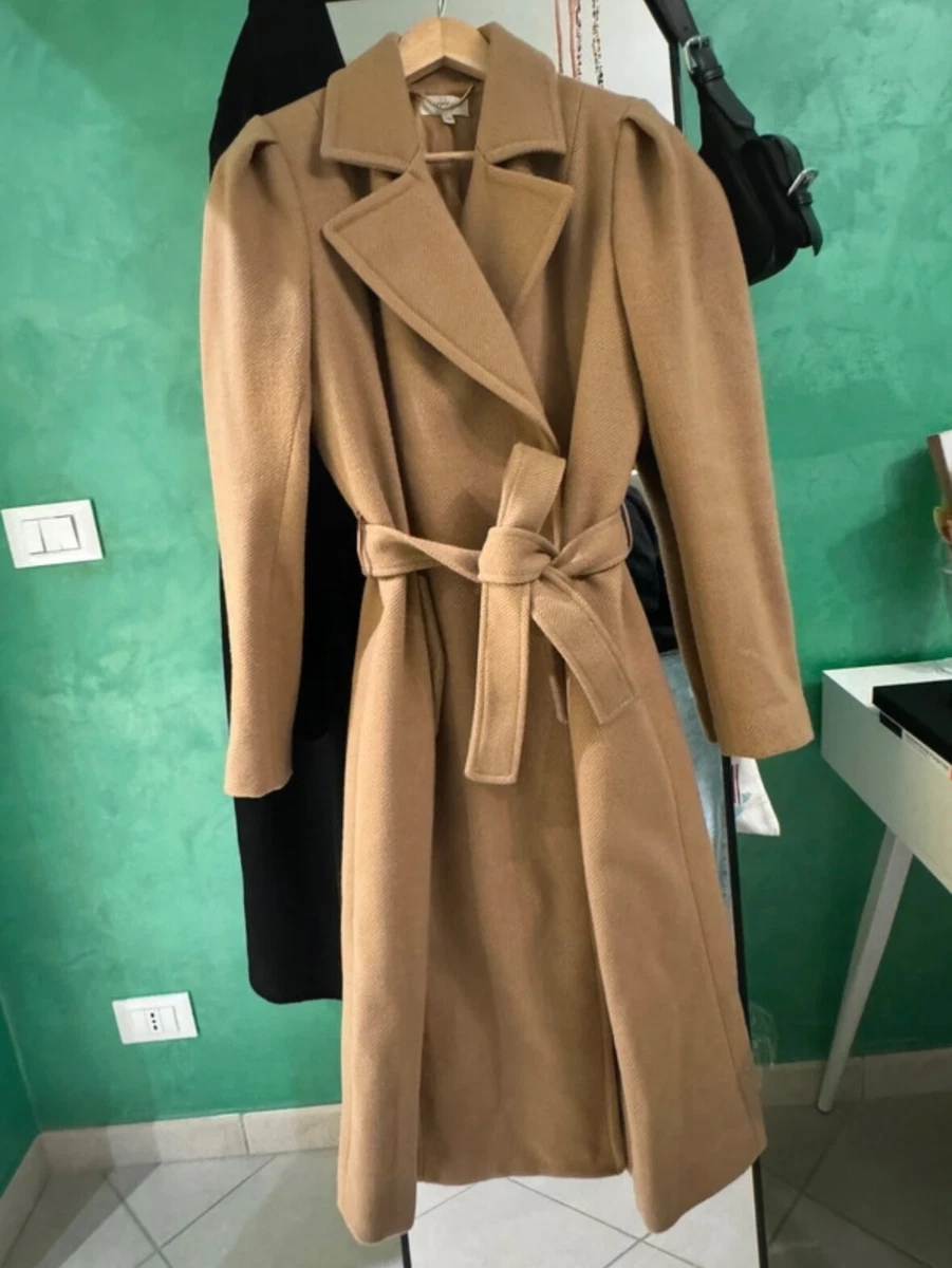 Cappotto Kocca Modello SUSANNE Donna - Con Tasche E Cintura Abbinata, Look Elegante E Moderno Per L'Inverno - 2