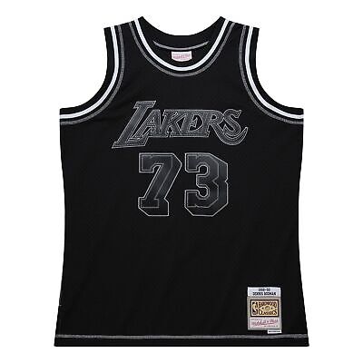 Los Angeles Lakers Dennis Rodman Mitchell Ness Black Los Angeles Lakers Dennis Rodman Mitchell Ness Black