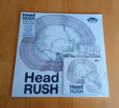 RARE Fruits De Mer Head Rush Triple LP + Bonus CD New Sealed Krautrock 