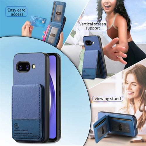 For Google Pixel 9A/9Pro XL/9Pro/9 PU Leather Back Flip Stand Wallet Phone Case - 第 33/89 張圖片