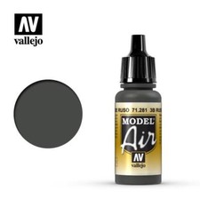 Vallejo 71281 Model Air 3B Russian Green Acrylic Paint 17ml - US