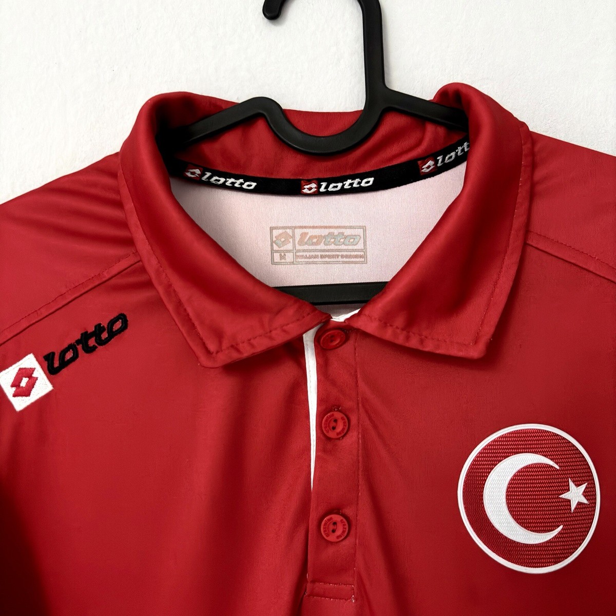 Turkey Sports Vintage Retro Lotto Training Fire Kit Soccer Jersey