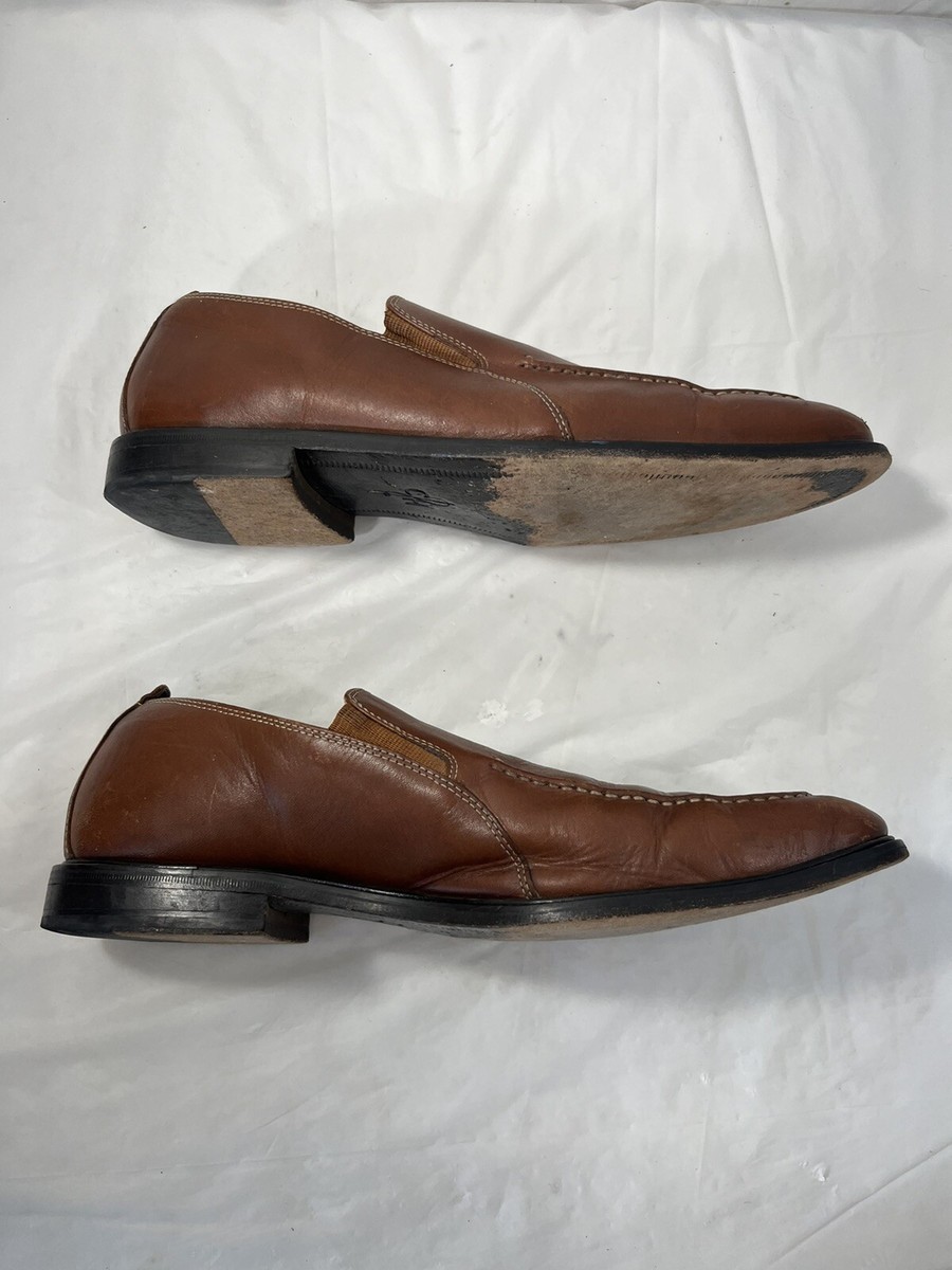 Cole Haan C06402 Brown full Leather Dress Loafer Slip On US 