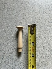 CRAFTY Unfinished 2.5 Inch Wooden Shaker Peg LOT OF 6 