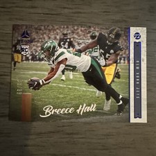 2022 Panini Chronicles - Luminance Update Rookies Blue #220 Breece Hall /99 (RC)