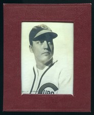 1938 Sawyer Biscuit Chicago Cubs Baseball Billy Herman AA236