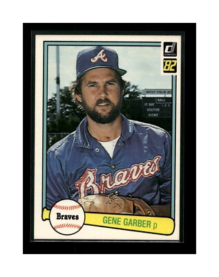 1982 Donruss Baseball Card Gene Garber Atlanta Braves #123